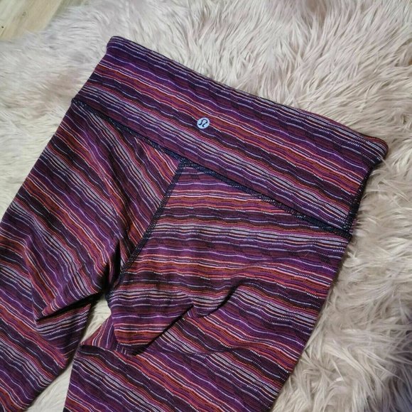 Lululemon Wunder Under Pant Space Dye Twist Size 6 - Picture 5 of 8